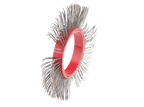 Bristle Blaster® Cepillo, acero rojo, 11 mm. (caja 10 und)