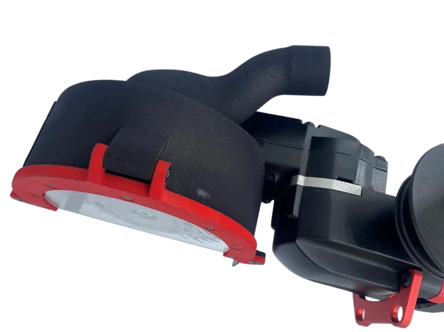 Guarda Protectora con salida para succión de aire. Bristle Blaster® Eléctrico